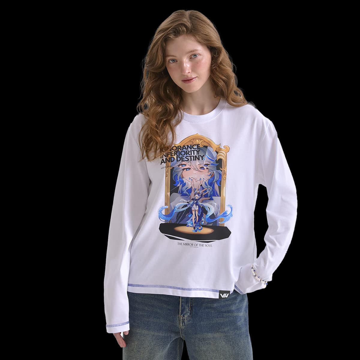 Лонгслив Зазеркалье