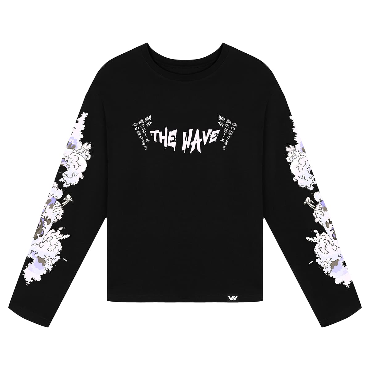 Лонгслив Волны океана